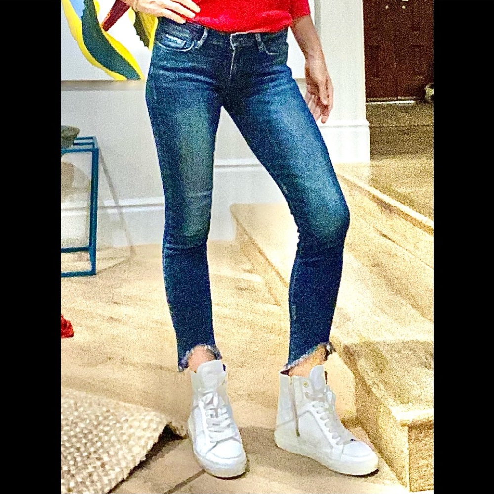 Paige Verdugo ankle crop jeans. Perfect condition